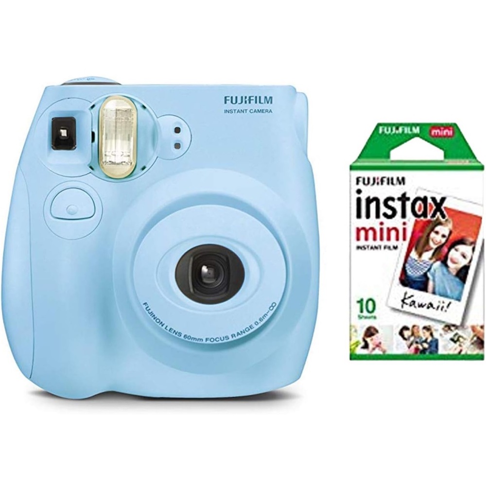 NWOT Fujifilm instax Mini 7s - Starter Bundle Light Blue